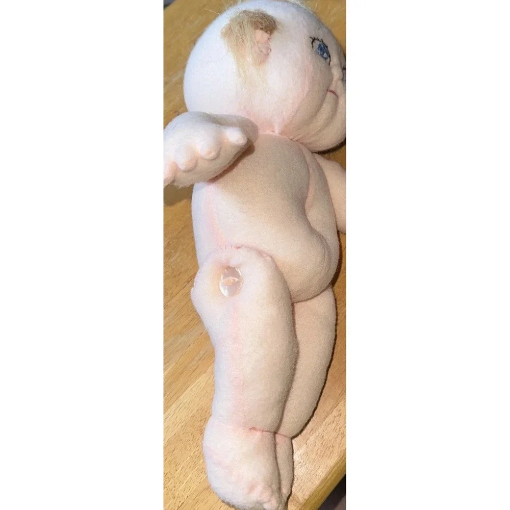 Handmade Soft Sculpture Cupie Baby Doll Girl Dress Sweater Bonnet Bloomers  12